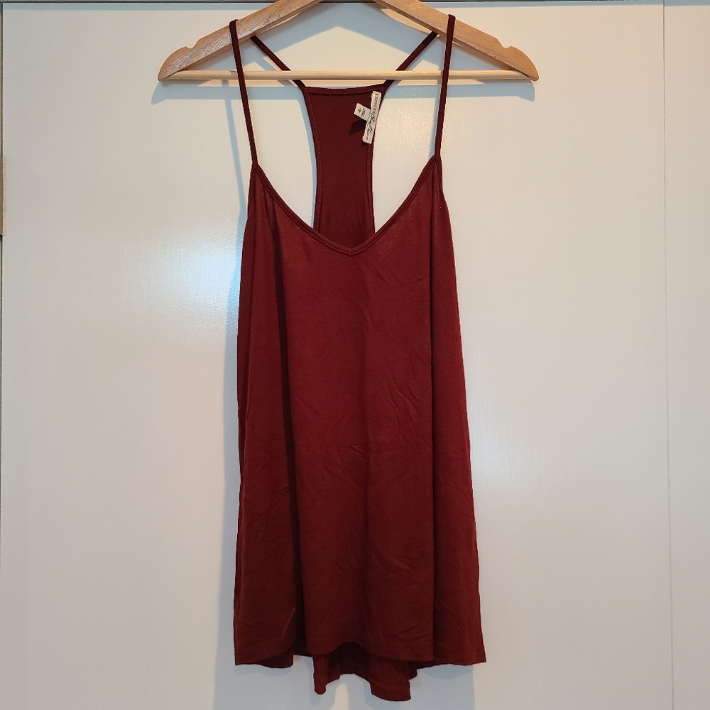 Maroon Tank Top